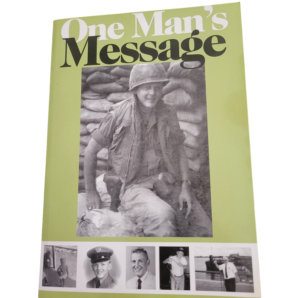 One Man's Message‎ by Hudson McDonald, PE USA (Ret) Paperback Book Signed